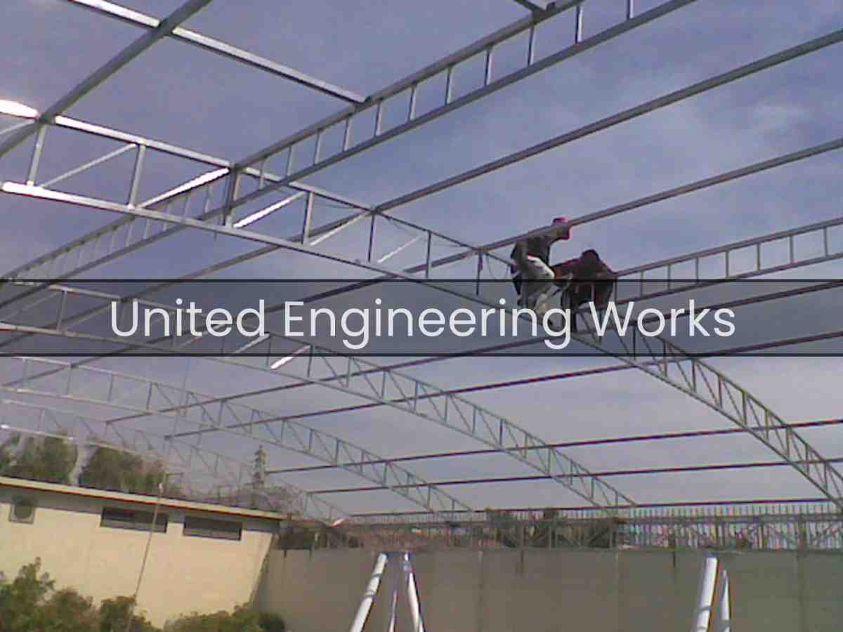 United Engineering Works team working