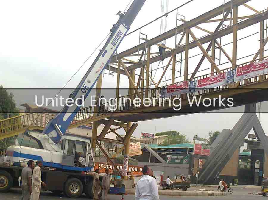 United Engineering Works team working