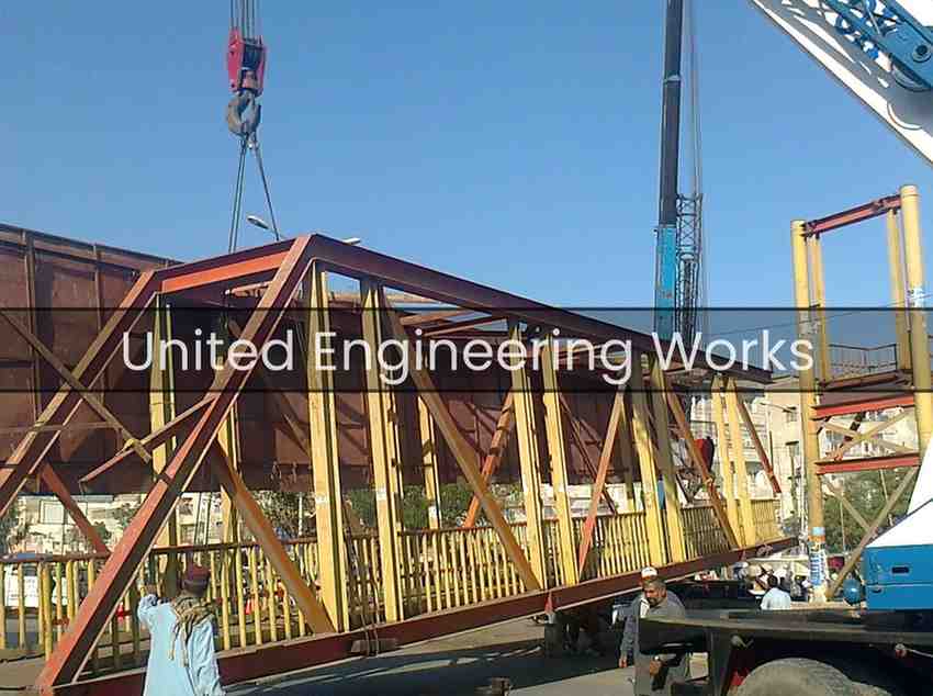 United Engineering Works team working